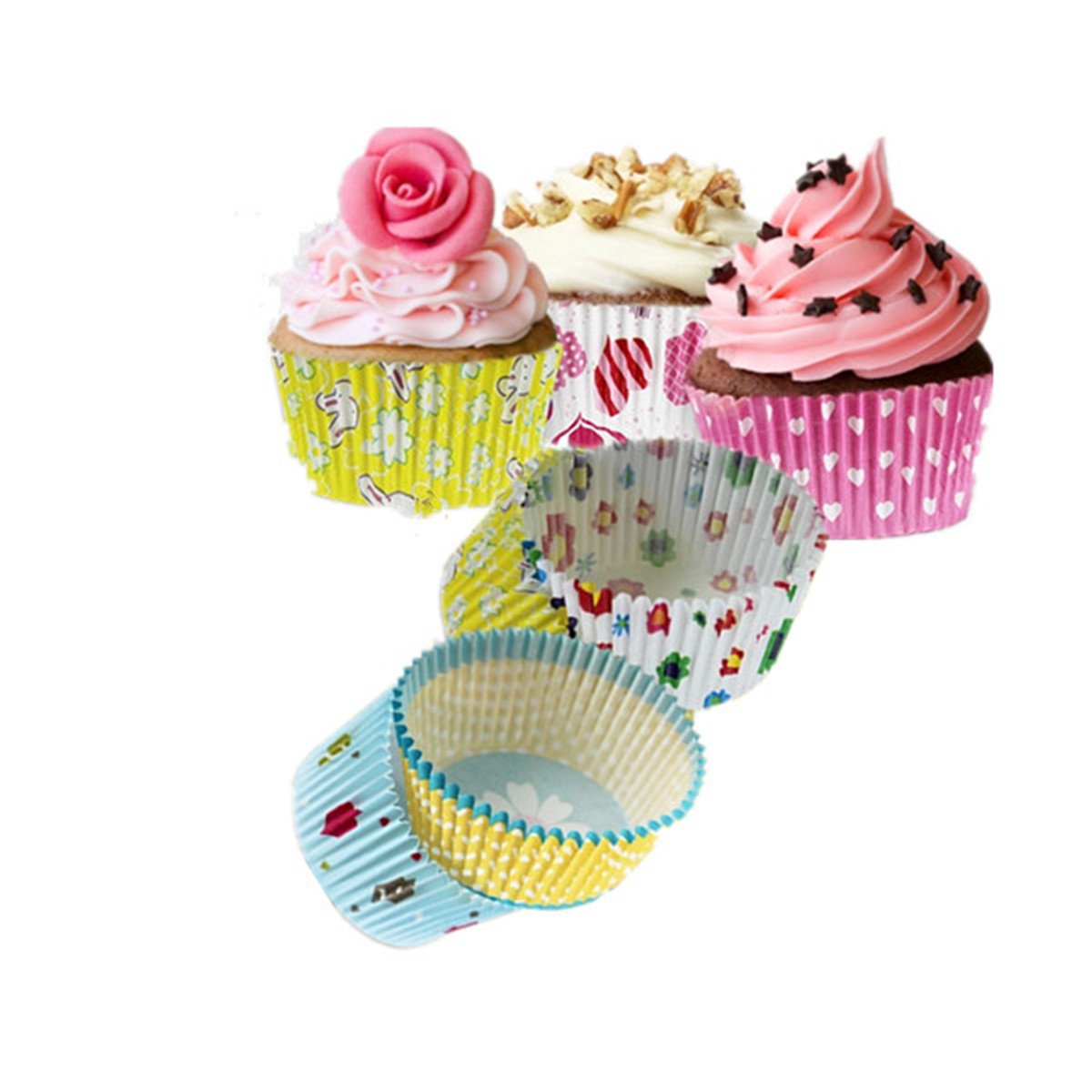Bruiloft cupcake baking cups koop goedkope bruiloft cupcake baking ...