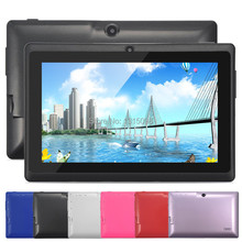 Allwinner A23 Dual Core 1.5GHz Six Colors Q88 7 inch Tablet PC 800 x 480 Dual Camera 2500mAh 8GB WIFI tablet