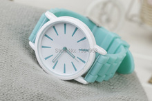 2016 TOP Sale Ice Cream Candy Colors Watches Relogios Femininos Quartz Silicone Band Watch Casualgt Wristwatch