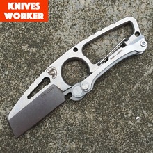 Dpx engranaje golpe Pocket cuchillo que acampa plegable exterior herramienta del cortador cuchillos de la supervivencia cuchillo táctico CPM-S35VN polvo hoja de acero S35VN