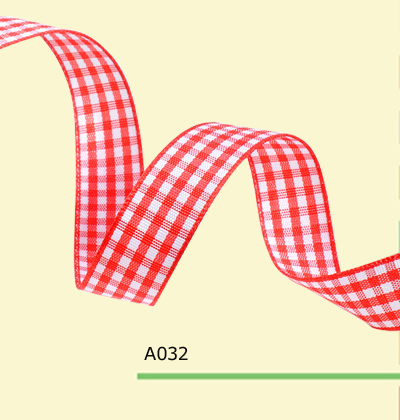 1 4 Inch 7mm font b Tartan b font Plaid Craft Ribbon