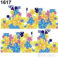 Beautiful Flowers Nail Art Nail Decals Water Transfer Stickers Decoration Hot 2I9B