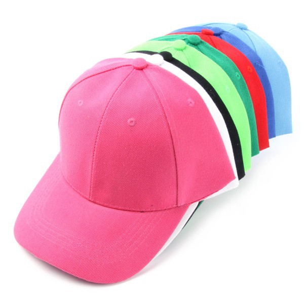 Hot Seeling Unisex Baseball Cap Plain Solid Cotton Blank Hat Washed Cotton Hats