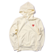 2015 winter New Printing CDG PLAY comme des garcons Sweatshirt Red Heart Pullover Hoodies Men Long-sleeve Tide Men Hoodies