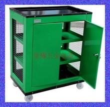 A value of old red crown mesh grid tool trolley tool cart tool cabinet LA111808