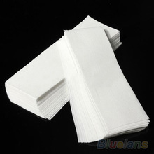 100 pcs Hair Removal Depilatory paper Nonwoven Epilator Wax Strip Paper Roll Waxing 02KA 4BVF