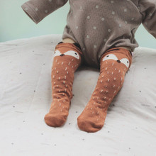 wholesale unisex animal fox baby leg warmers socks for kids scaldamuscoli bambina calentadores piernas knee pads