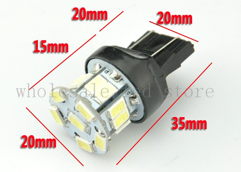 10-X-T20-18SMD-5630-7440-7443-w21-5w-w21w-18-smd-led-Car-Backup-Reverse