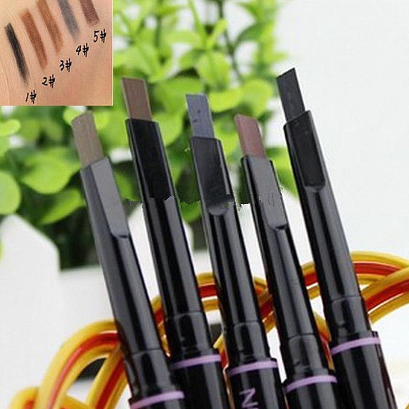 Brand makeup eyebrow automatic pencil makeup 5 style paint for the eyebrow pencil cosmetics brow eye