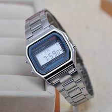 2015 Hot Sale Led cassio Casual Women Dress Watch Couple Watches Men Full Stainless Digital sports