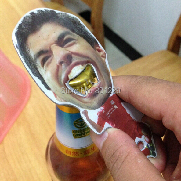 2015 The Luis Alberto Suarez Stainless Steel Opener Beer Bottle Opener ...