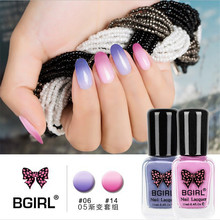 20 colors Nail polish temperature gradient color nail polish Popular summercan peel can tear nail glue GZJ02126