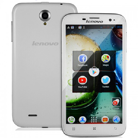 Original Lenovo A850 5 5 Android 4 2 2 MTK6582 Quad Core Cell Phones 1191 7MHz