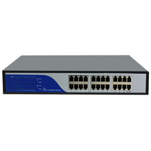 1U rack 19″ 24 port switch poe 24v power supply for Ubiquiti UniFi Nanostation Mikrotik CPE Repeater Access Point wifi switch