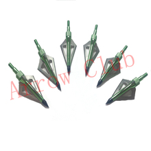 12pcs lot 100GR aluminum alloy stainless steel arrow tips three blades for hunting and archery arrowhead
