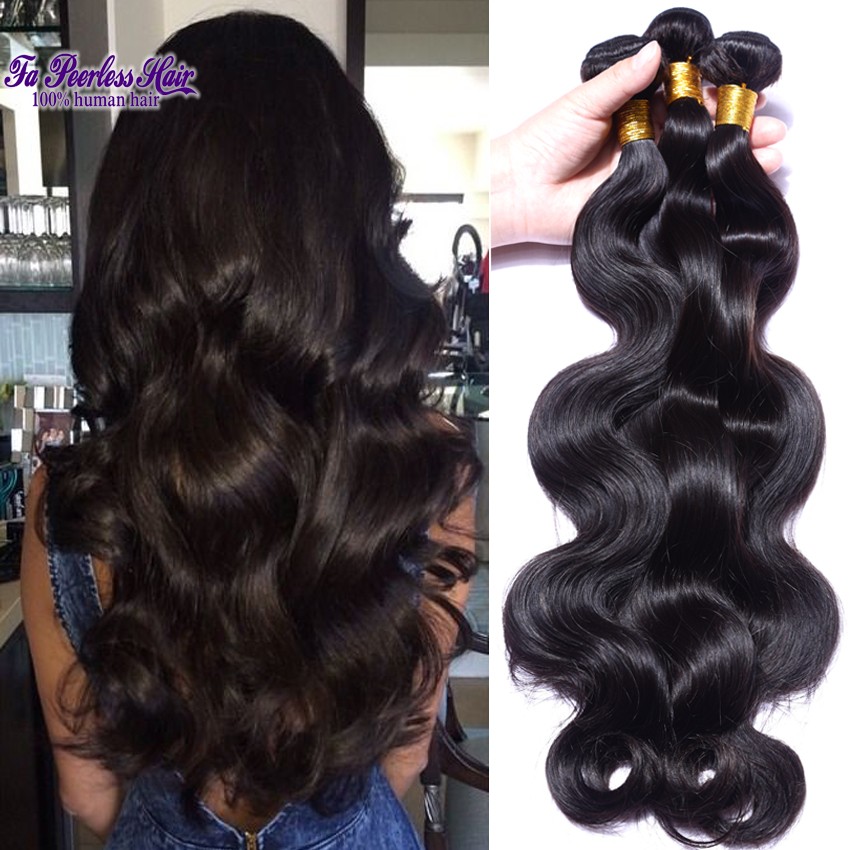 7a Unice Hair Peruvian Virgin Hair Body Wave Pervian Virgin Hair