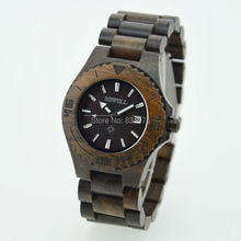 China wholesale women watches red sandal and maple wood mixed bracelet fashion lady watch 2014