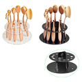 Oval Makeup Brushes Holder 10pcs Toothbrush Make up brush Display Rack Brush Drying Stand Storage