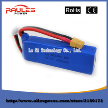 Free shipping 11.1V 2800mah 3S Battery for WLtoys V303 XK X350 Cheerson CX-20 CX20 RC Quadcopter drone Spare Parts wholesale