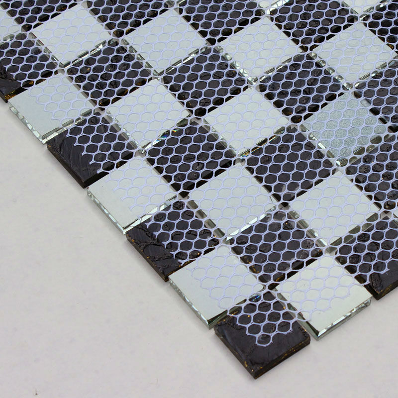 Tessere di mosaico di vetro adesivi murali du203 sconto backsplash ...