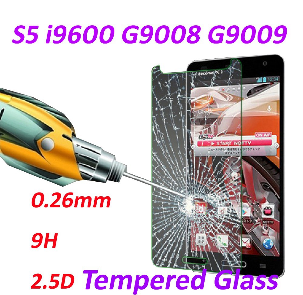 0 26mm 9H Tempered Glass screen protector phone cases 2 5D protective film For Samsung Galaxy