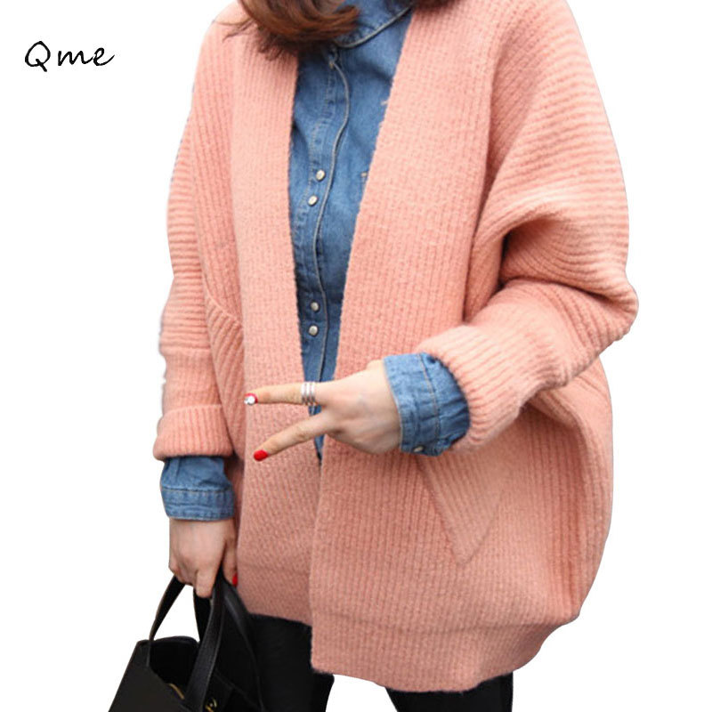 Women sweaters knitted cardigan women jumpers pull femme poncho autumn sueter WN052