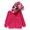 2016 new bape kids jacket Shark Hooded zipper sweater Long sleeves baby boy coat kids children