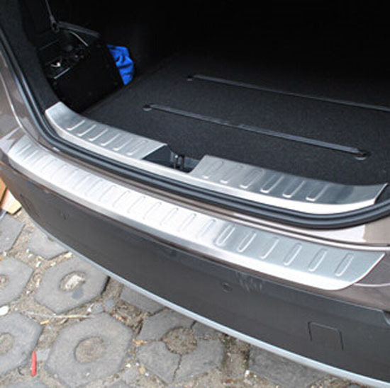 Bmw rear bumper step protection #4