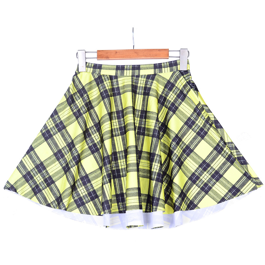 Online Get Cheap Yellow Plaid Skirt Alibaba Group