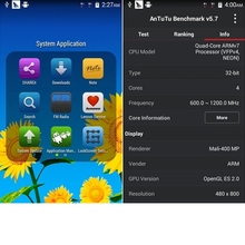 Original Lenovo A1900 4 0 IPS Screen Smartphone Android 4 4 SC7730 Quad core 1 2GHz