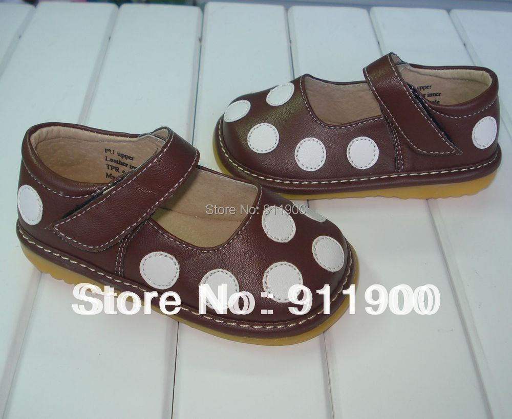 5 Colors Cute Polka Dots Baby Shoes Soft Sole Toddler Shoes for Girl