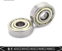 3d printer accessories miniature bearing 608zz, 623zz, 624zz, 625zz