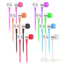 3.5mm In-Ear Earbuds Mic Stereo Earphone Headset Headphone For Mobile Phone MP3