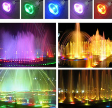 16 Colors 10W 12V RGB LED Underwater Fountain Light 1000LM Swimming Pool Pond Fish Tank Aquarium