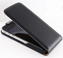 Leather Case For iphone 4 4S For iphone 5 5S Korean Stylish Genuine Leather Cases Flip Retro Authentic Leather Cover