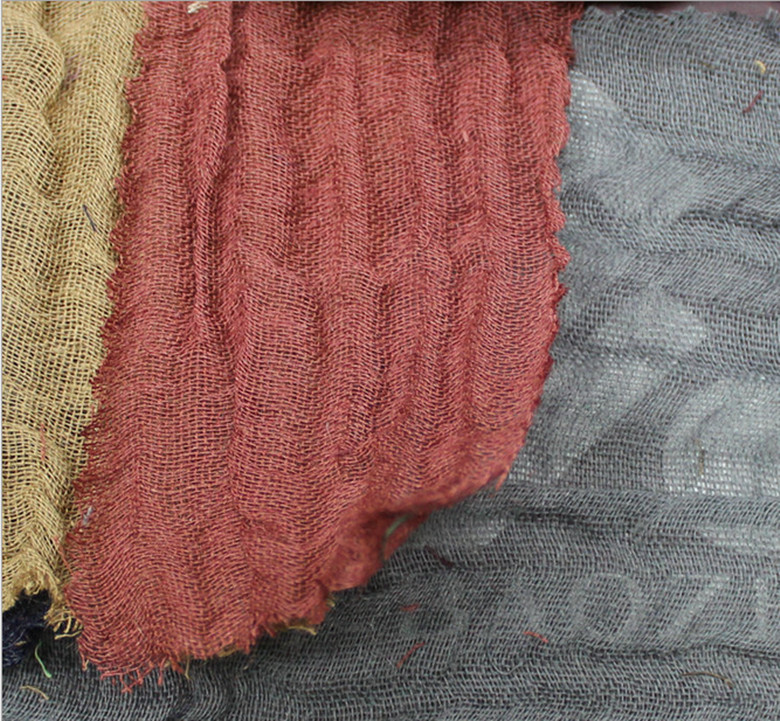 M341RimieGauzeFabric100linenlightgauzecrinklefabric135cm53