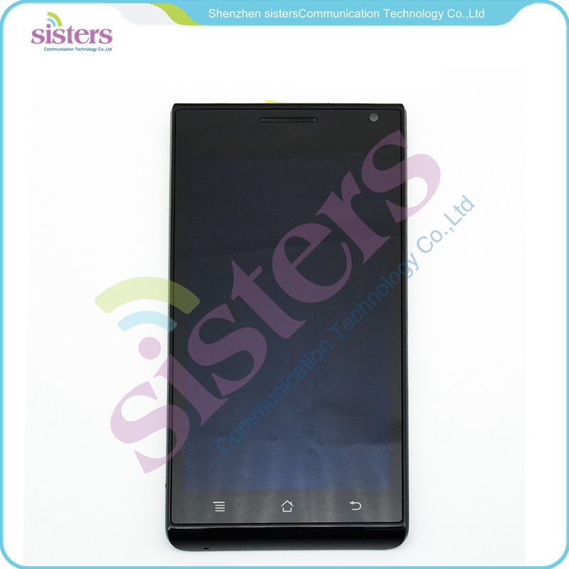 HAW0030 Original LCD Display Digitizer touch Screen Assembly With Frame For Huawei Ascend P1 U9200 (8)