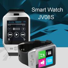 Hot JV08S Bluetooth Smart Watch Smartwatch Phone Mate GSM SIM Card For Android IOS Samsung iphone HTC Sony
