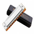 10 Holes Blue Harmonica Wooden Frets Diatonica Armonica Blues Diatone Mouth Ogan Instrumentos Musical 10 Holes