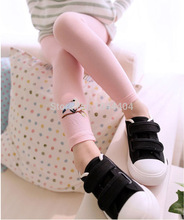Hot Sale Baby Kids Girls Cotton Pants Embroidery Bird Warm Stretchy Leggings Trousers 2015 Freeshipping