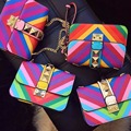 2015 Fashion Pu Leather Portable Shoulder Bag Hot Fox Bag New Women