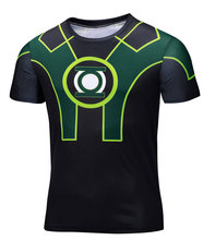 Marvel Super Heroes Avenger Captain America Batman sport T shirt Men Compression Armour Base LayerThermal Under Causal Shirt 6xl