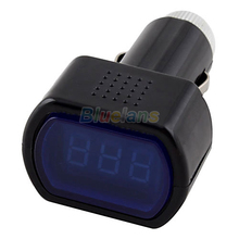 New Digital LCD Display Cigarette Lighter Voltage Panel Meter Monitor Car Volt Voltmeter 01LR