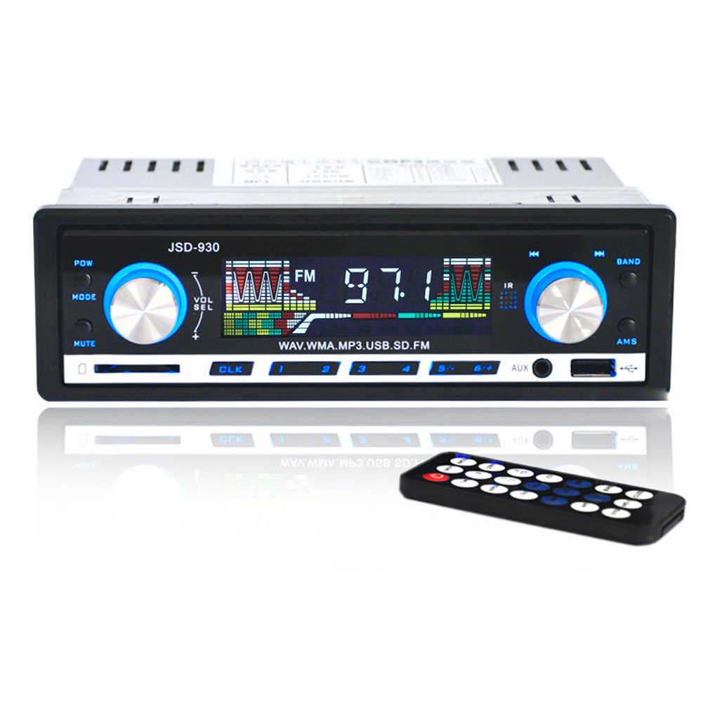Brand New Car Stereo Audio Player FM Radio Aux Input Receiver In Dash
