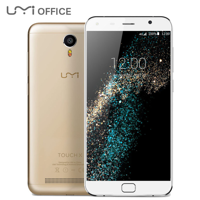 UMI TOUCH X 4G LTE 5.5" FHD Android 6.0 Metal Body 4000Mah Huge Battery MTK6735A Quad Core 2G RAM 16G ROM Mobile Smartphone