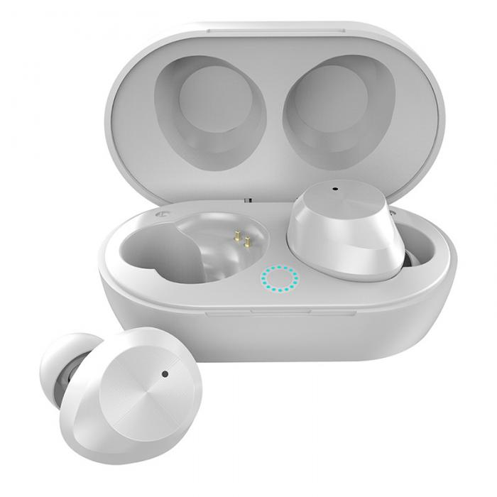 Наушники вкладыши TWS с наушники Беспроводной Bluetooth V5.0 стерео звук спортивные EM88 -