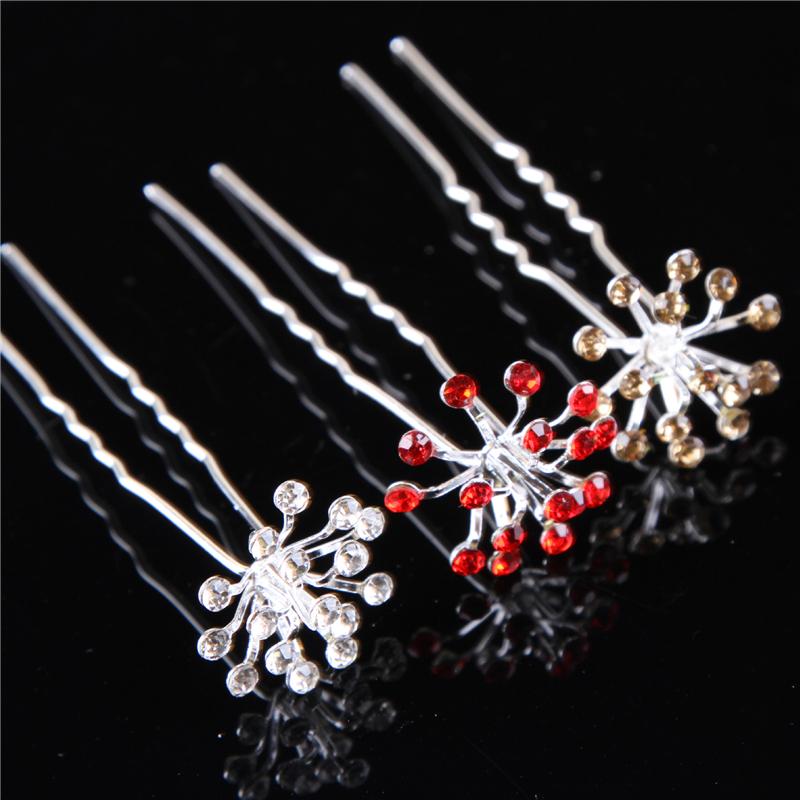 120pcs Lot Snowflake Hair Pins ขายส งส งซ อโดยตรง Gd Traders