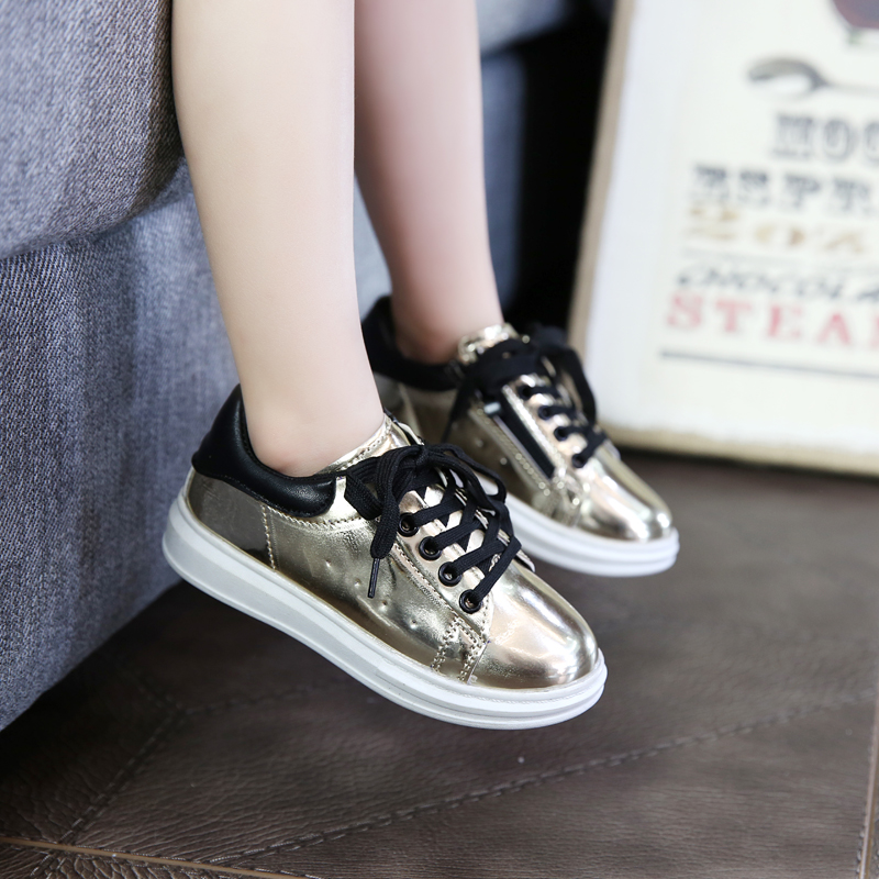 2016 Spring new style Children s fashion sports font b shoes b font Girls child Light