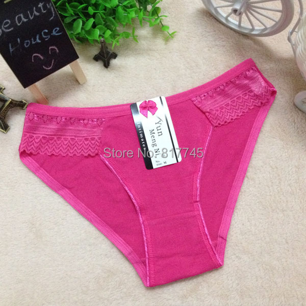 86812 Wholesale New 2015 Women s Hipster Cotton Lace Briefs Panties