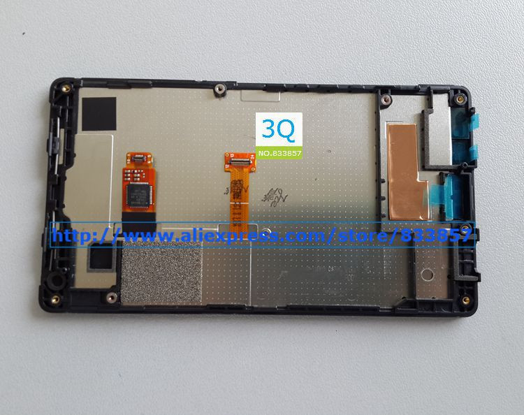nokia x2 lcd assembly+frame (11)